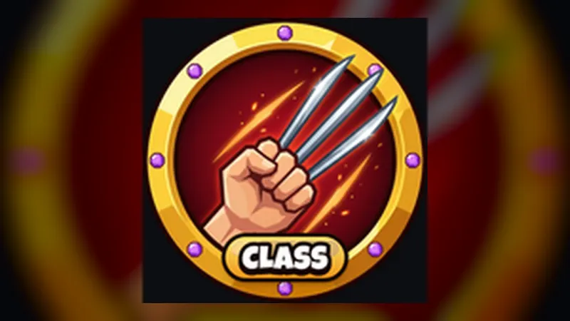 Clawman Class icon in the Chop A Forest Class Shop listing a Secret rarity upgrade