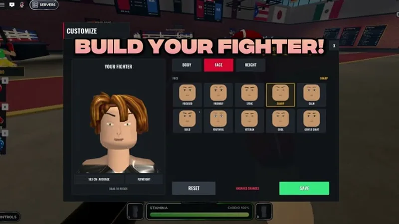 Official First Person Boxing artwork showing the first-person gloves and ring view used during a fight